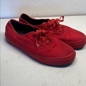 Red Vans